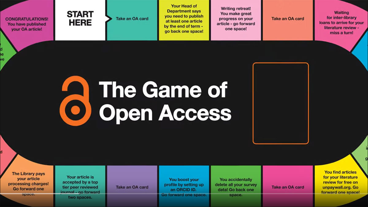 Découvrez le jeu de l'Open Access proposé par le Pôle IST-Recherche de CentraleSupélec